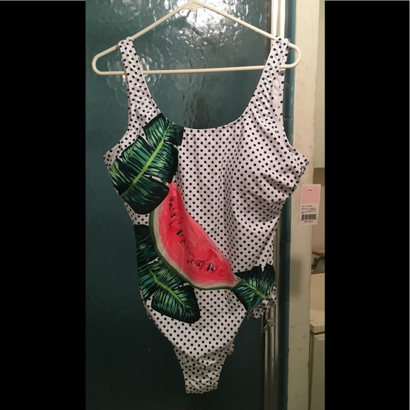 Juicy Couture Other - Juicy Couture Watermelon Ruffle U Back Swimsuit